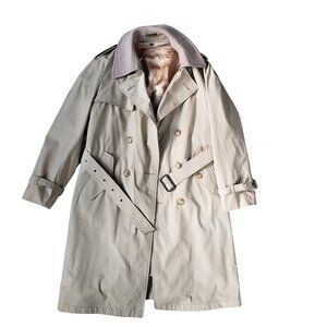 Vintage Trench Coat Bradley Jons for Gruner & Co Wool Lined 40R
